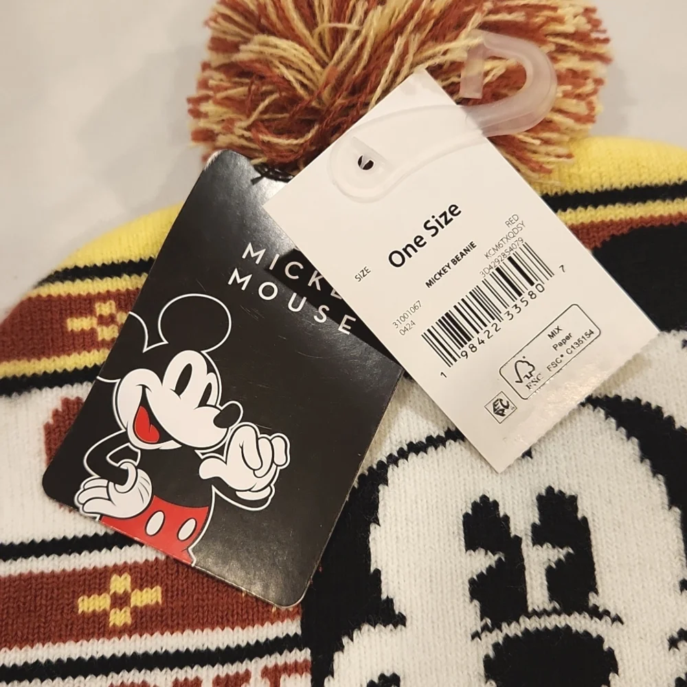Mickey Mouse Knit Beanie - Picture 4 of 6